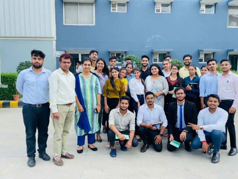 INDUSTRIAL VISIT TO KANPUR PLASTIPACK LIMITED (KPL)